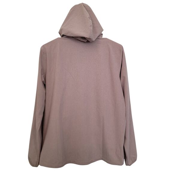 Vuori Outdoor Trainer Shell Women Sz Small VW501 Hazel Mauve UPF 30+ Gorp Hood - Picture 3 of 14